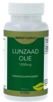 Natupharma Lijnzaadolie 1000mg Softgels