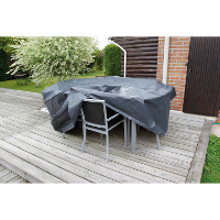 Nature Beschermhoes voor tuinmeubelset rond afdekking
