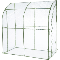 Nature Muurkas met bodemframe kweekkas