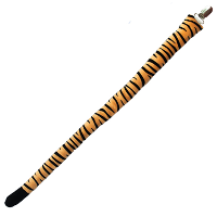 Nature Planet Tijger staart   68 cm   pluche   verkleedacccessoire   klipbevestiging