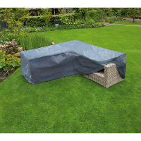 Nature Tuinmeubelafdekhoes voor loungeset L vorm afdekking