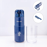 Naturehike 5 delige wasset Sub fles wasbeker Spiegel Kam Portable Travel Camping Schoonmaakproducten