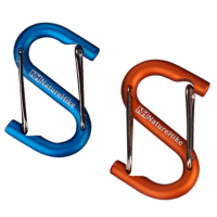 Naturehike Carabiner S Shape Mountaineering Buckle Bottle Buckle Key Ring Multifunctional Aluminum Alloy