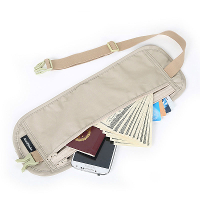 Naturehike Nh 001 Zipper Travel Wallet Pouch Money Key Passport Storage Waist Bag Adjustable Hidden Holder