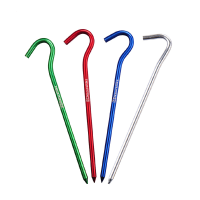 Naturehike NH15A008 I 8Pcs 16cm Tent Pegs 7001 Aluminium Alloy Camping Nails Stake