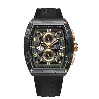 NAVIFORCE Heren Horloges Waterdicht Grote Diameter Quartz Horloge Multifunctionele Chronograaf Sporthorloge Modieuze Pol