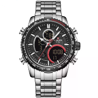 NAVIFORCE Multifunctionele Herenhorloge Nachtlicht Waterdichte Quartz Horloge Tijdpiece Chronograaf Datum Sporthorloge v