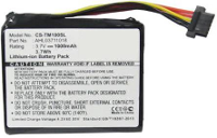 Accu voor navigatiesysteem Beltrona Vervangt originele accu 4CQ02, AHL03711018, VF1C TomTom 3.7 V 1000 mAh