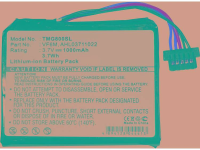 Navigatiesysteemaccu Beltrona Vervangt originele accu AHL03711022, VF6M TomTom 3.7 V 1000 mAh