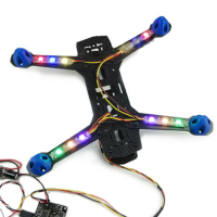 Naze32 Cc3d Sp Racing F3 Led Strip Alarm Led Ws2812b Rgb For Qav250 Rc Drone