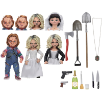 Chucky: Ultimate Chucky and Tiffany 7 inch Scale A