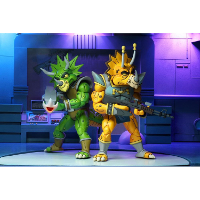 Neca TMNT: Captain Zarax and Zork 7 inch Action Figure 2 Pack speelfiguur