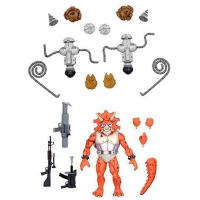 Neca TMNT: Triceraton Infantryman and 2 Roadkill Rodney 7 inch Action Figure 3 Pack