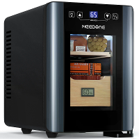 NEEDONE Elektrische Sigaren Humidor 8L met Verwarmings  en Koelsysteem Stille Regelaar Thermostatische Koelkast Humidor