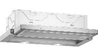 Neff D46br22x0 Onderbouw Zilver 400m³/uur C Afzuigkap