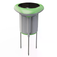 NEO Tuya Slimme WiFi Bodem Sensor Zonne energie Gevoelige Temperatuur en Vochtigheid Meter IP66 Draadloze Bodem Tester G