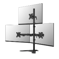 Neomounts DS45 600BL2 1 Monitorstandaard voor drie schermen 10 32
