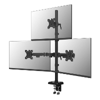 Neomounts DS60 600BL2 1 Monitorarm voor drie schermen 10 32