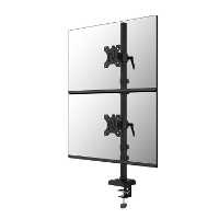 Neomounts DS60 600BL2V Monitorarm voor twee schermen 10 32