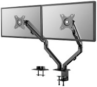 Neomounts FPMA D650DBLACK Monitor tafelbeugel 43,2 cm (17)   68,6 cm (27) Zwart Kantelbaar, Zwenkbaar, Roteerbaar, In hoogte verstelbaar