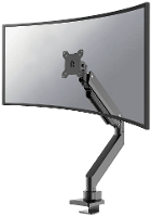 Neomounts NM D775BLACKPLUS Monitor tafelbeugel 1 voudig 25,4 cm (10)   124,5 cm (49) Zwart Roteerbaar, Zwenkbaar, Kantelbaar