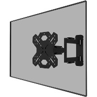 Neomounts WL40S 850BL12 Select tv wandsteun standaard