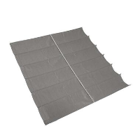 Nesling Coolfit harmonicadoek 2x3 meter   antraciet