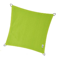 Nesling Coolfit schaduwdoek 5x5x5x5 meter   lime groen