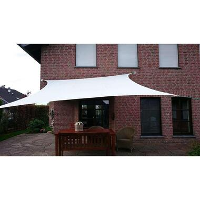Nesling Dreamsail schaduwdoek 4x4x4x4 meter   cream