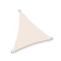 Nesling Dreamsail waterproof schaduwdoek driehoek 4x4x4 m   Cream