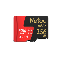 Netac P500 100 MB/s Hoge Snelheid TF Geheugenkaart 64GB 128 GB 256 GB Micro Sd kaart Flash Kaart Smart Card voor Camera