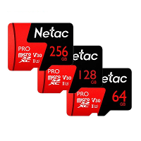 Netac P500 TF Geheugenkaart 64GB 128GB 256GB U3 V30 Klasse 10 Hoge Snelheid Micro SD Kaart voor Telefoon Camera Rijopnam