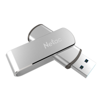 Netac USB 3.0 Flash Drive 360 ° Rotatie Aluminium USB Disk 32G 64G 128G 256G Draagbare Thumb Drive voor Computer Laptop