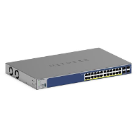 Netgear 24 poorts Gigabit PoE+ Smart Switch met 4 SFP+ poorten