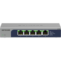 Netgear 5 poorts Multi Gigabit 2,5G Ethernet Unmanaged switch, MS105