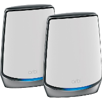 Netgear Orbi WiFi 6 systeem (RBK852) AX6000 mesh router 1x Router (RBR850), 1x Satelliet (RBS850), Dekking tot 350 m²