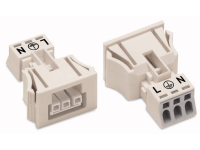 WAGO 890 703/006 000 Netstekker WINSTA MINI Serie (connectoren) WINSTA MINI Bus, recht Totaal aantal polen: 3 16 A Zwart 50 stuk(s)