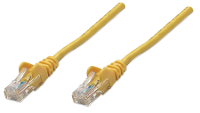 Intellinet 319966 RJ45 Netwerkkabel, patchkabel CAT 5e U/UTP 7.50 M Geel 1 stuk(s)