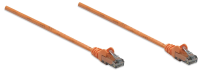 Intellinet 343817 RJ45 Netwerk Aansluitkabel CAT 6 U/UTP 10 m Oranje