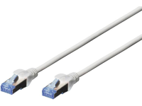 Digitus DK 1531 100 RJ45 Netwerkkabel, patchkabel CAT 5e SF/UTP 10.00 M Grijs 1 stuk(s)