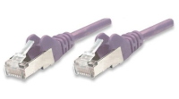 Intellinet 453622 RJ45 Netwerk Aansluitkabel CAT 5e SF/UTP 7.5 M Lila