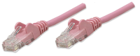 Intellinet 453066 RJ45 Netwerk Aansluitkabel CAT 5e U/UTP 1 m Roze