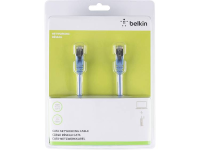 Belkin A3L981BT10MBLHS RJ45 Netwerk Aansluitkabel CAT 6 S/FTP 10 m Blauw Snagless
