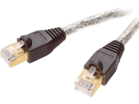 Vivanco 45300 RJ45 Netwerk Aansluitkabel CAT 6 S/FTP 2 m Transparant Snagless, Vergulde steekcontacten