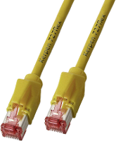 Kerpen Rj45 Netwerk Aansluitkabel Cat 6 S/ftp 3 M Geel Vlambestendig, Snagless