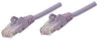 Intellinet 393140 RJ45 Netwerk Aansluitkabel CAT 6 U/UTP 2 m Lila