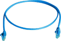 TelegÃ¤rtner L00006A0332 RJ45 Netwerk Aansluitkabel CAT 6 U/UTP 25 m Blauw Vlambestendig, Halogeenvrij