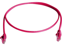TelegÃ¤rtner L00006A0329 RJ45 Netwerk Aansluitkabel CAT 6 U/UTP 25 m Rood Vlambestendig, Halogeenvrij