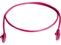 TelegÃ¤rtner L00003A0206 RJ45 Netwerk Aansluitkabel CAT 6 U/UTP 5 m Rood Vlambestendig, Halogeenvrij