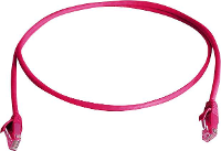 TelegÃ¤rtner L00004A0181 RJ45 Netwerk Aansluitkabel CAT 6 U/UTP 7.5 M Rood Vlambestendig, Halogeenvrij